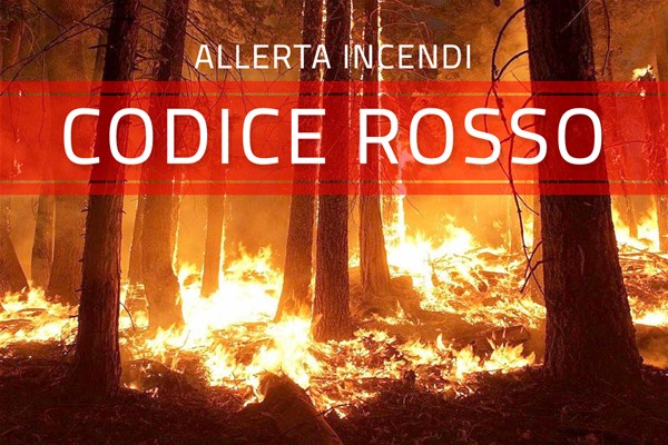 STATO MASSIMA PERICOLOSITA' INCENDI BOSCHIVI