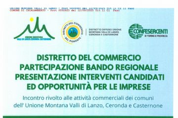 Distretto del Commercio - Partecipazione Bando Regionale - Presentazione interventi candidati ed opportunit&#224; per le imprese