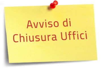Avviso chiusura al pubblico uffici comunali 
